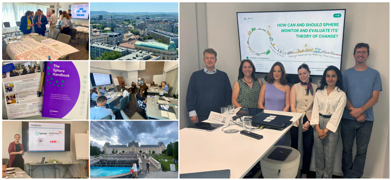 AI workshops in Romania | GGI students present their report to Sphere staff