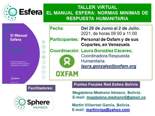 Difus Taller Virt Esfera Oxfam Venezuela Jun 2021